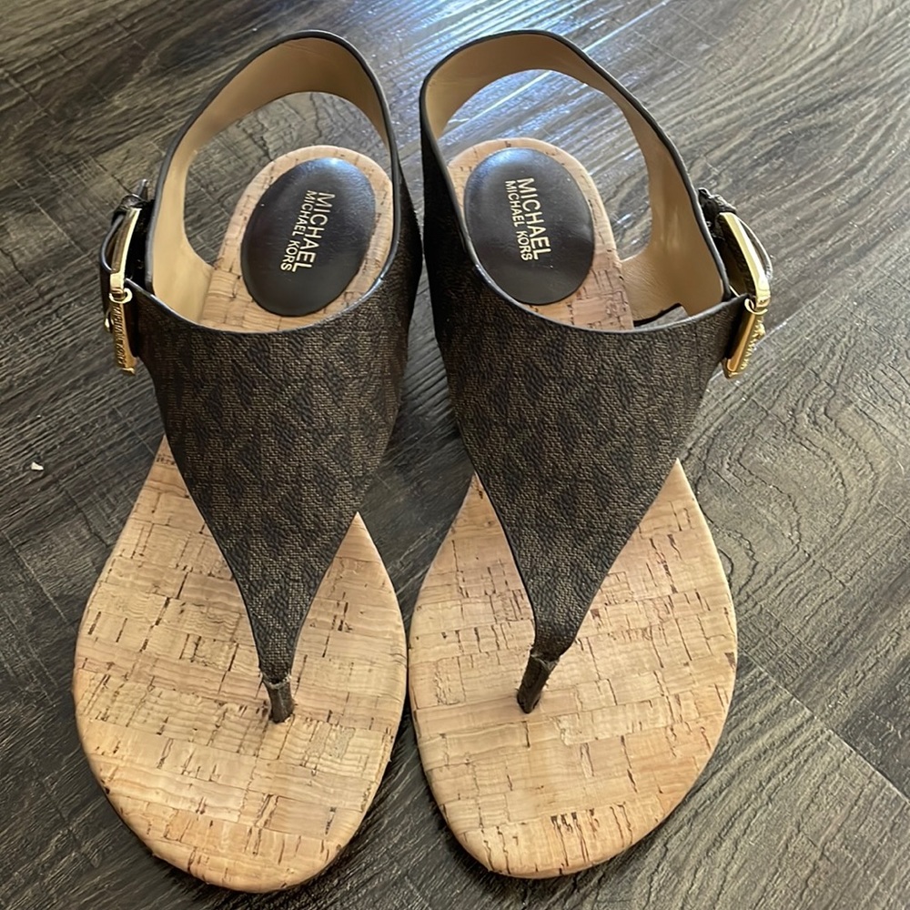 Michael Kors London thong sandals